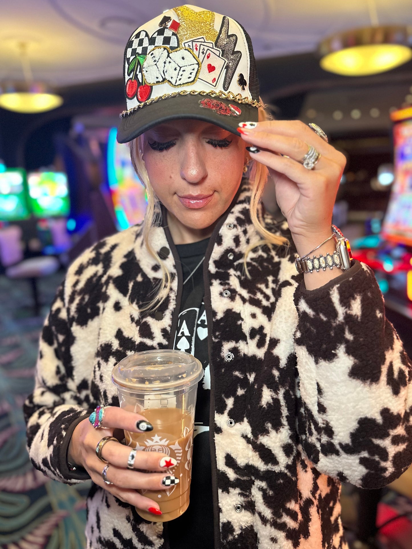 Lucky Cowboy Trucker Hat