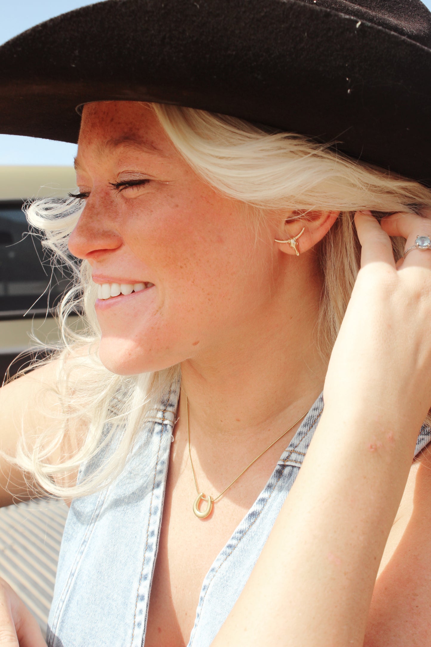 Longhorn Earrings