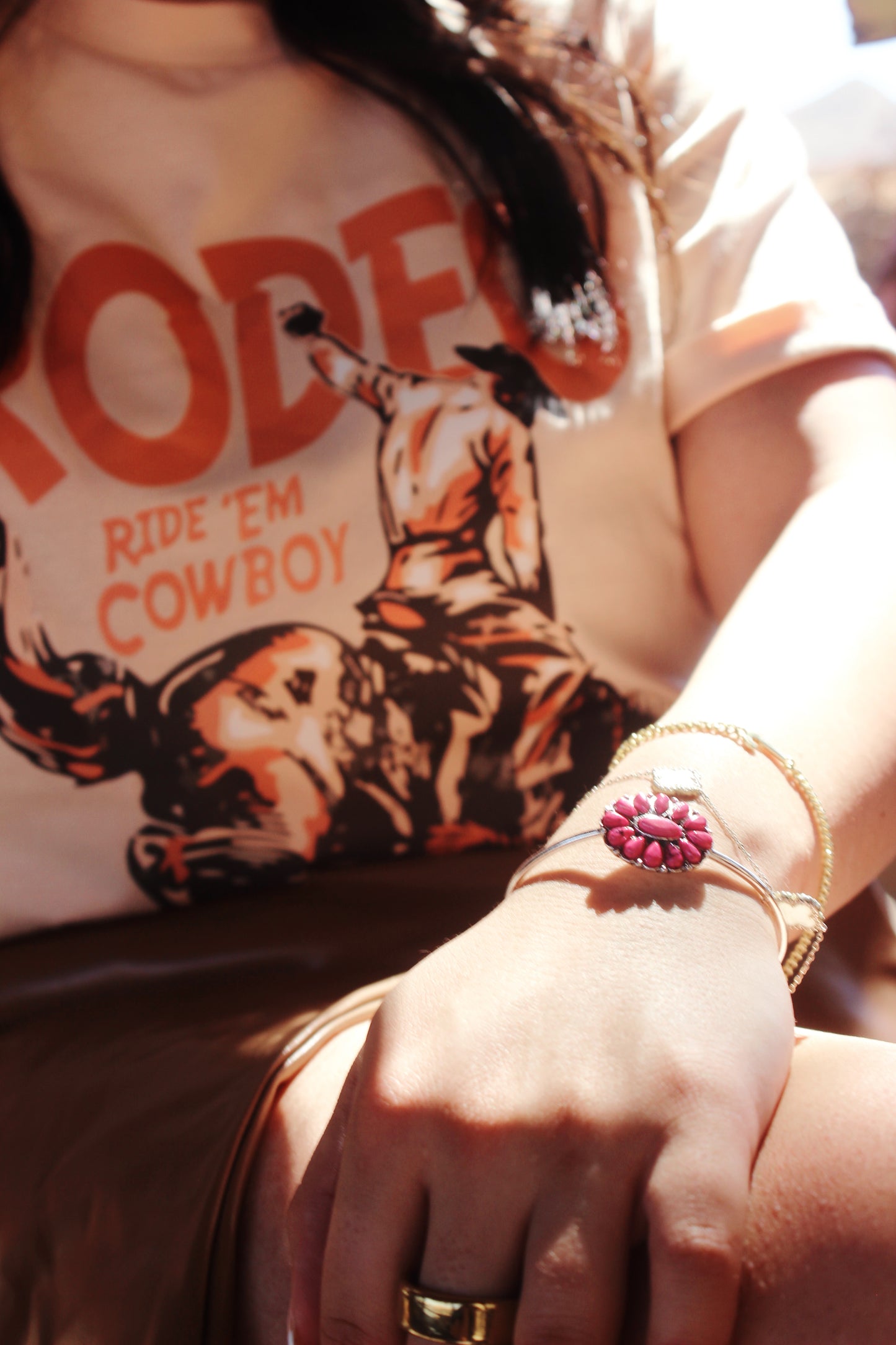 Petite Squash Blossom Cuff Bracelet