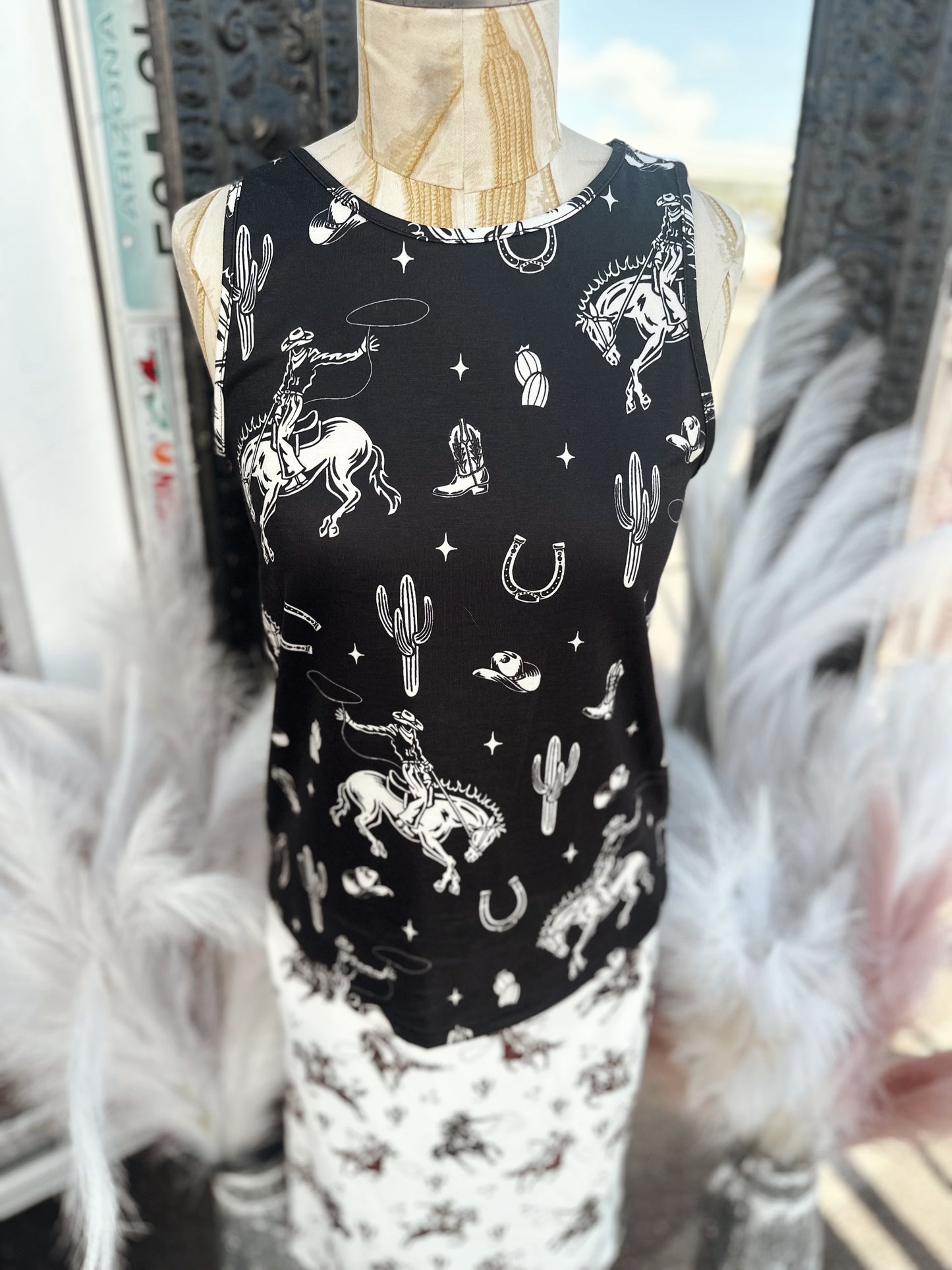 Bareback Belle Graphic Tank