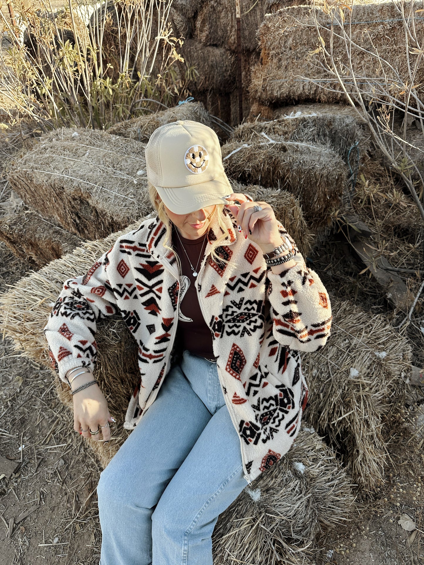 Be Happy Trucker Hat