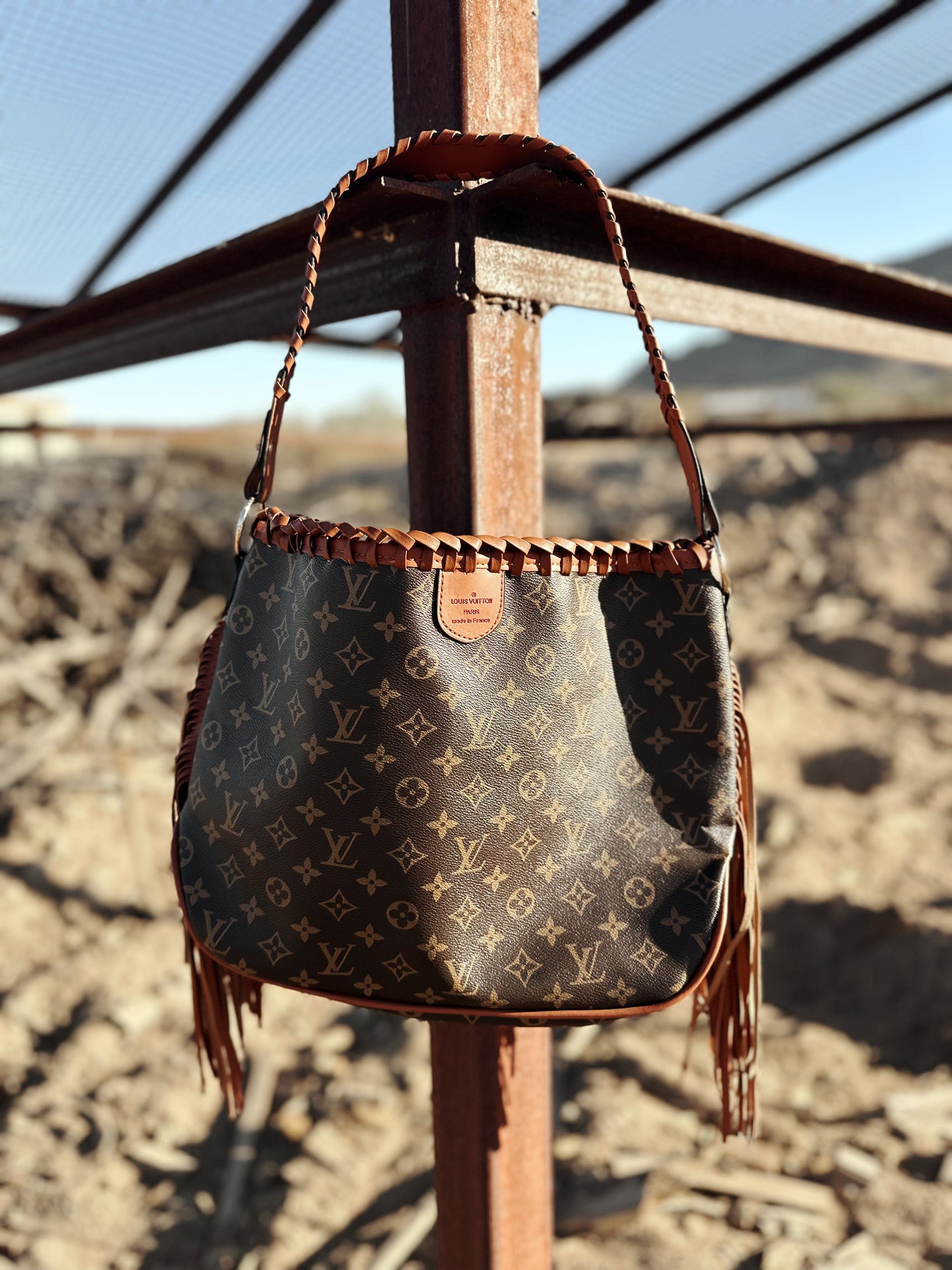 LV Fringe Shoulder Bag