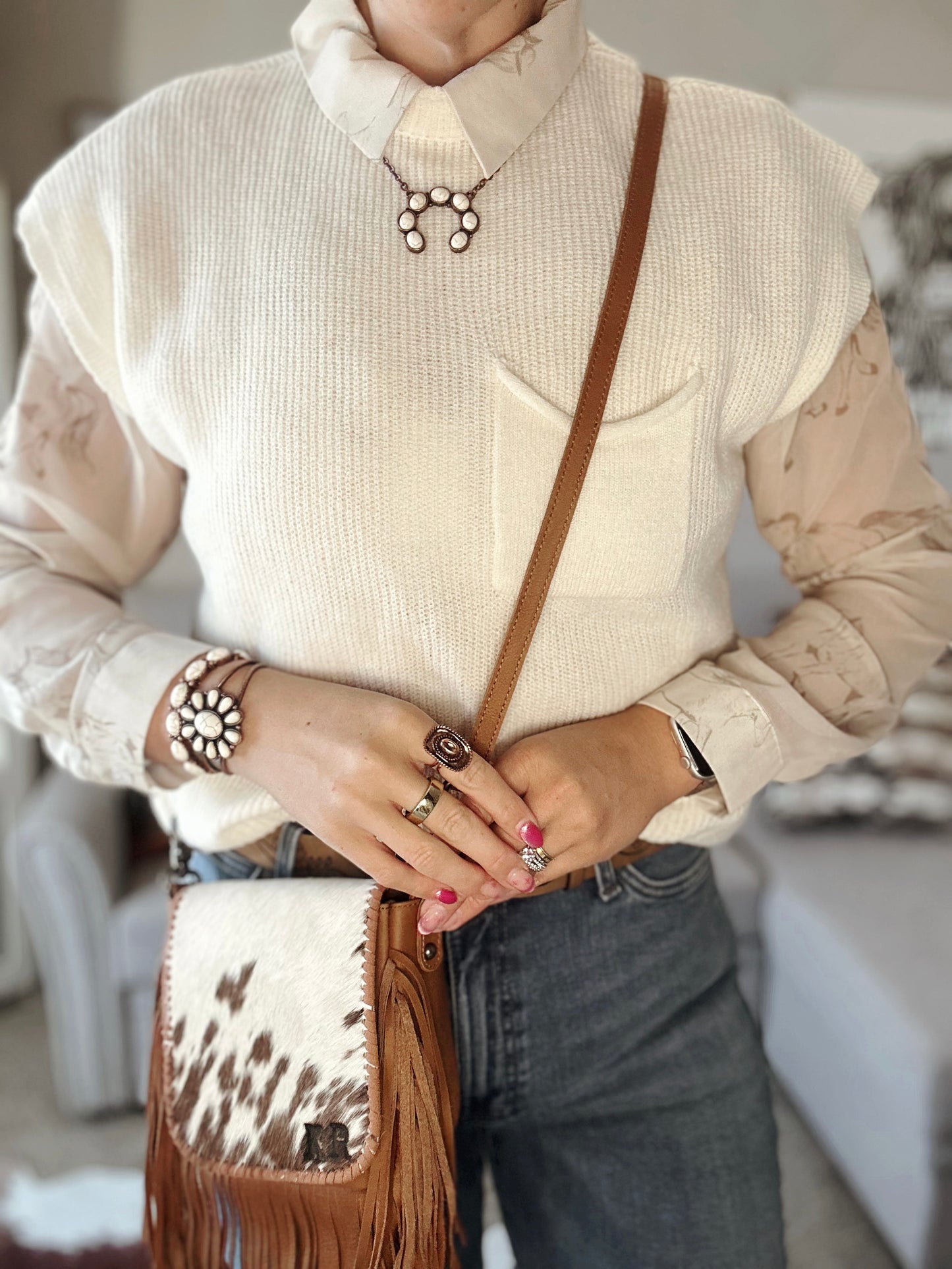 Prairie Breeze Button Up Blouse