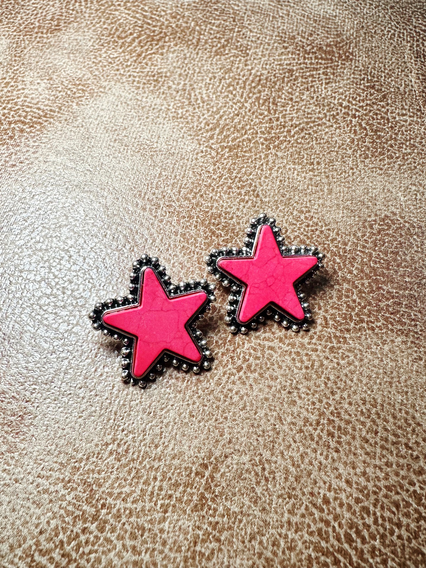 Star Gemstone Earrings