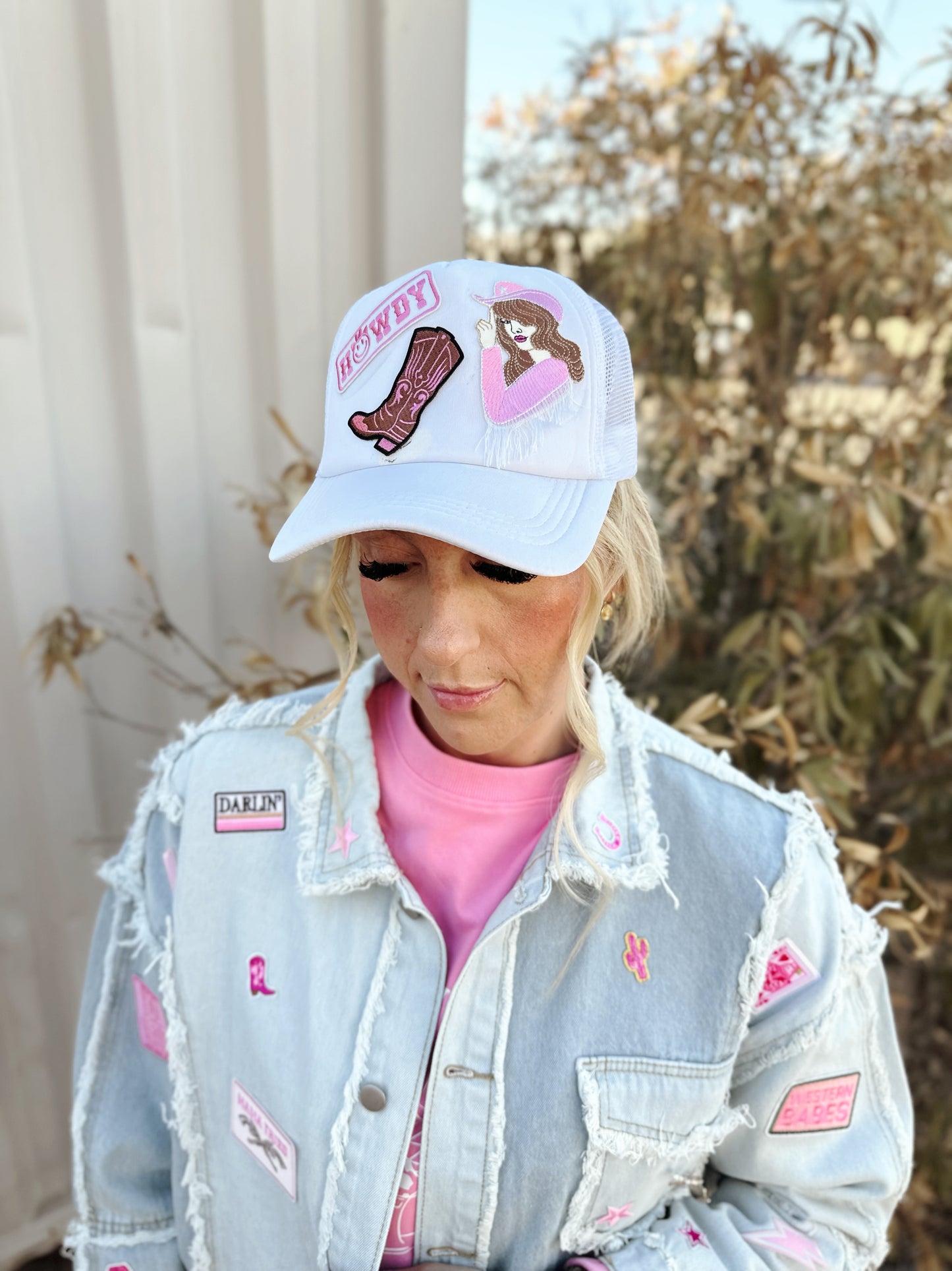 Bubble Gum Cowgirl Trucker Hat