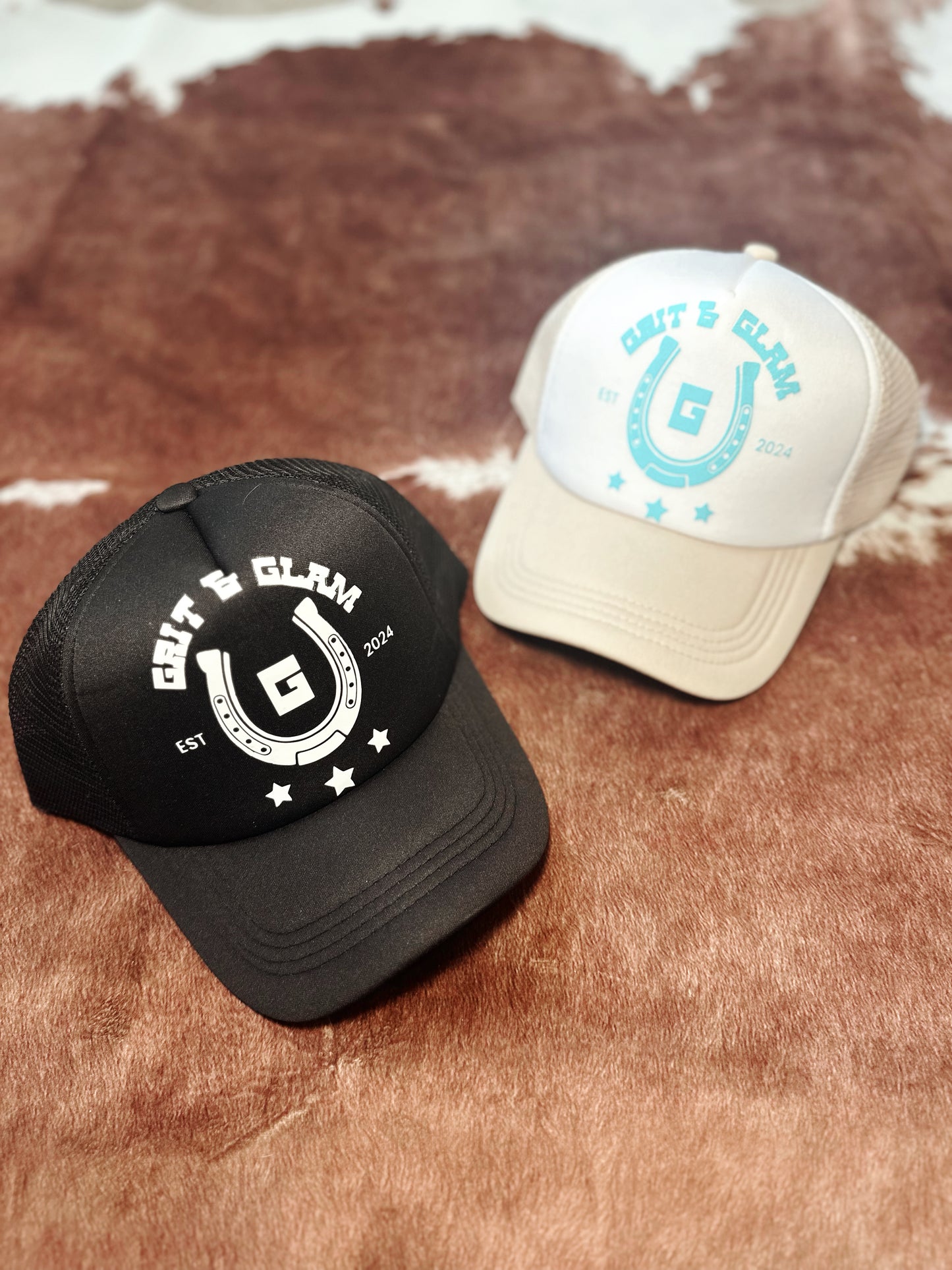 Grit & Glam Logo Trucker Hat