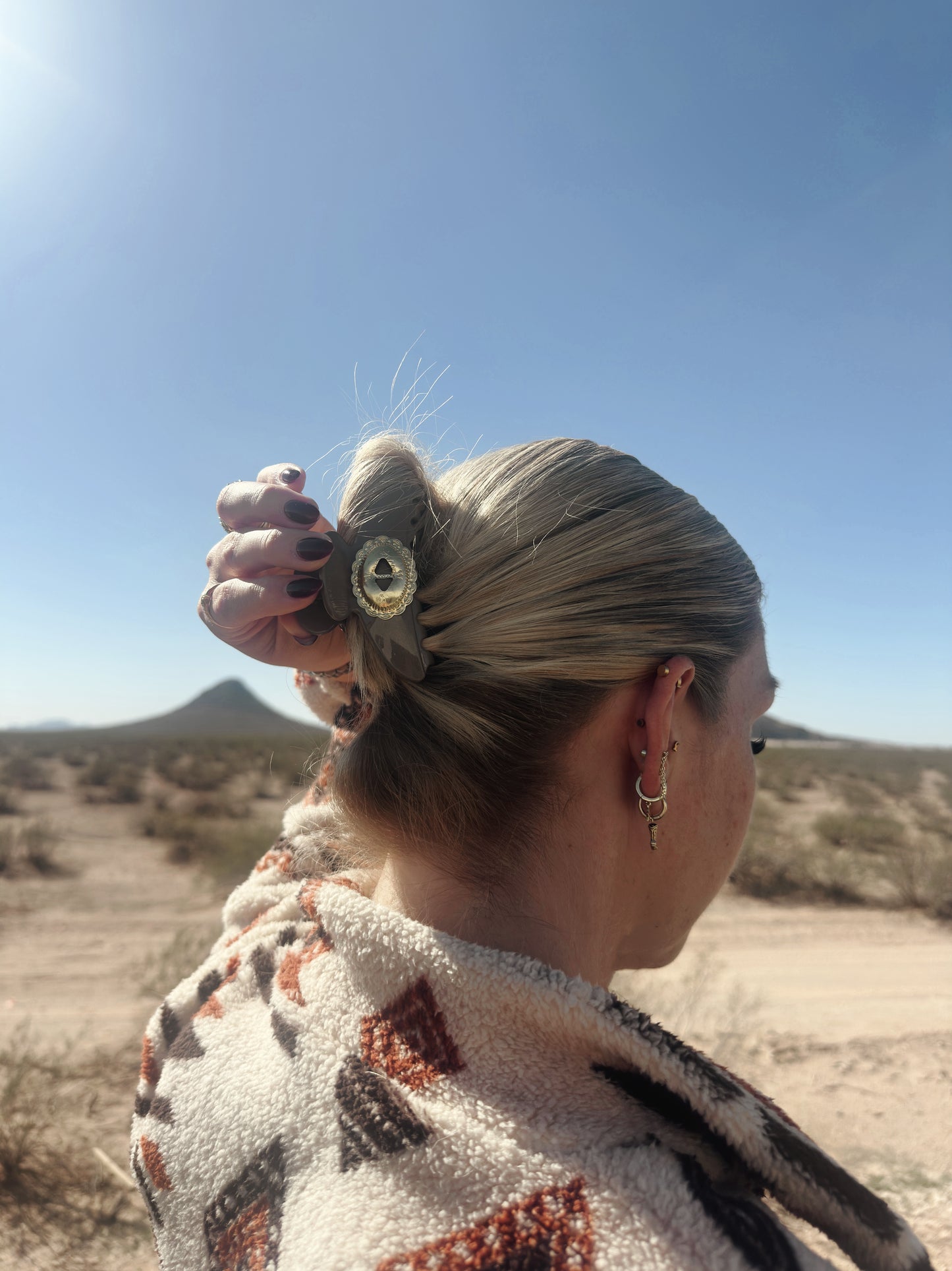 Concho Hair Clip