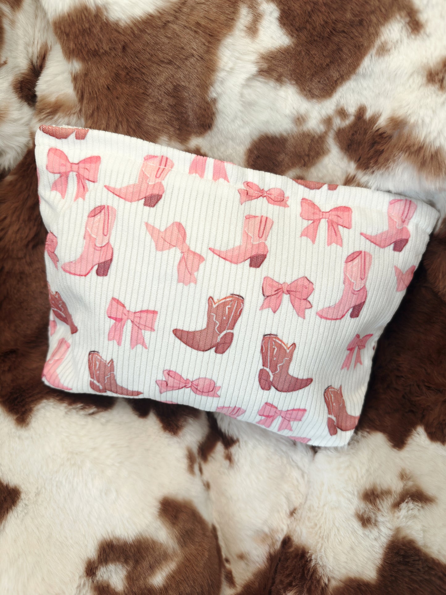 Coquette Cowgirl Makeup Bag