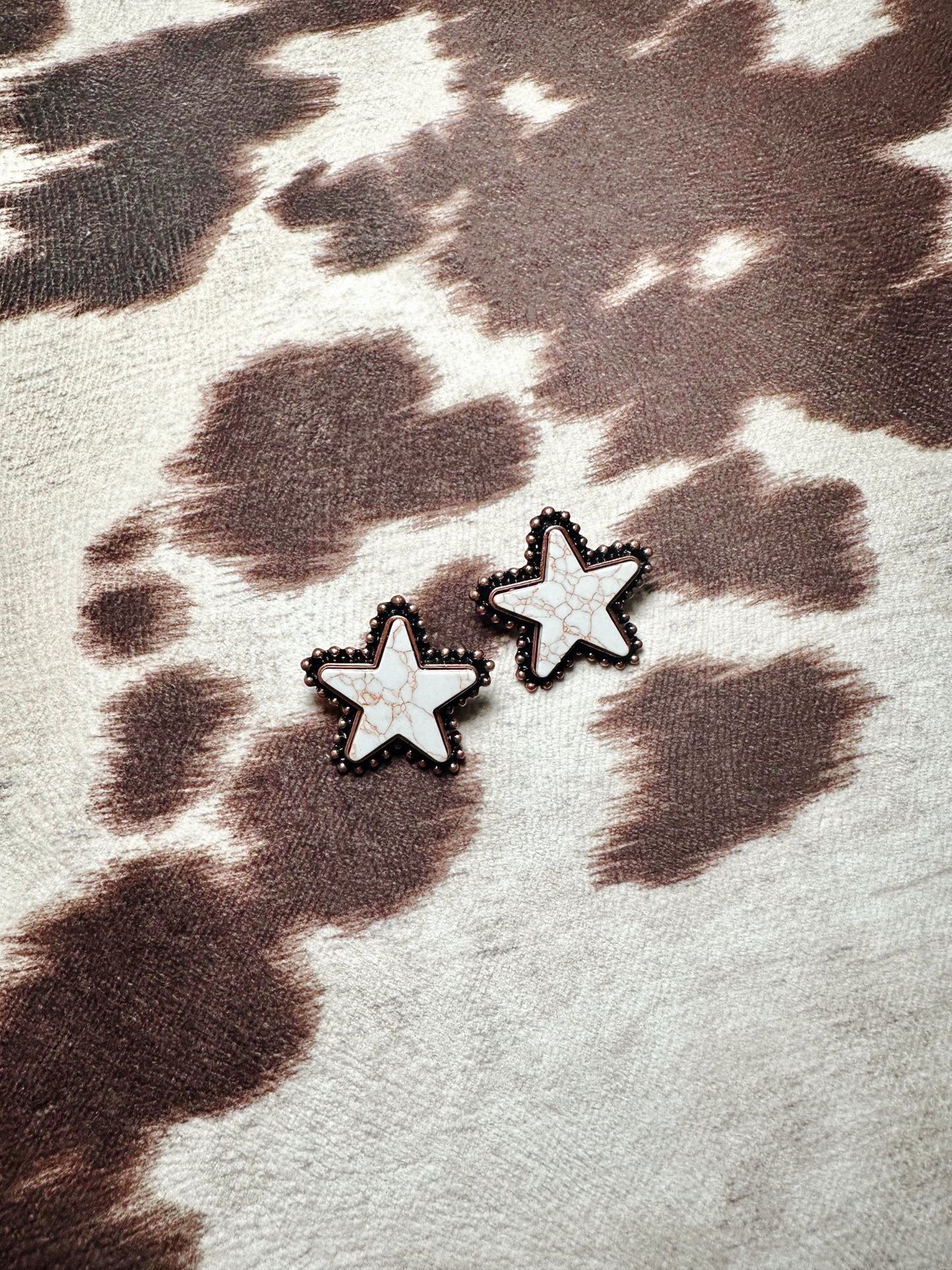 Lone Star Stud Earrings