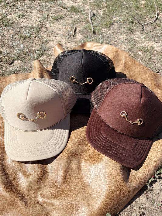 Horse Bit Trucker Hat