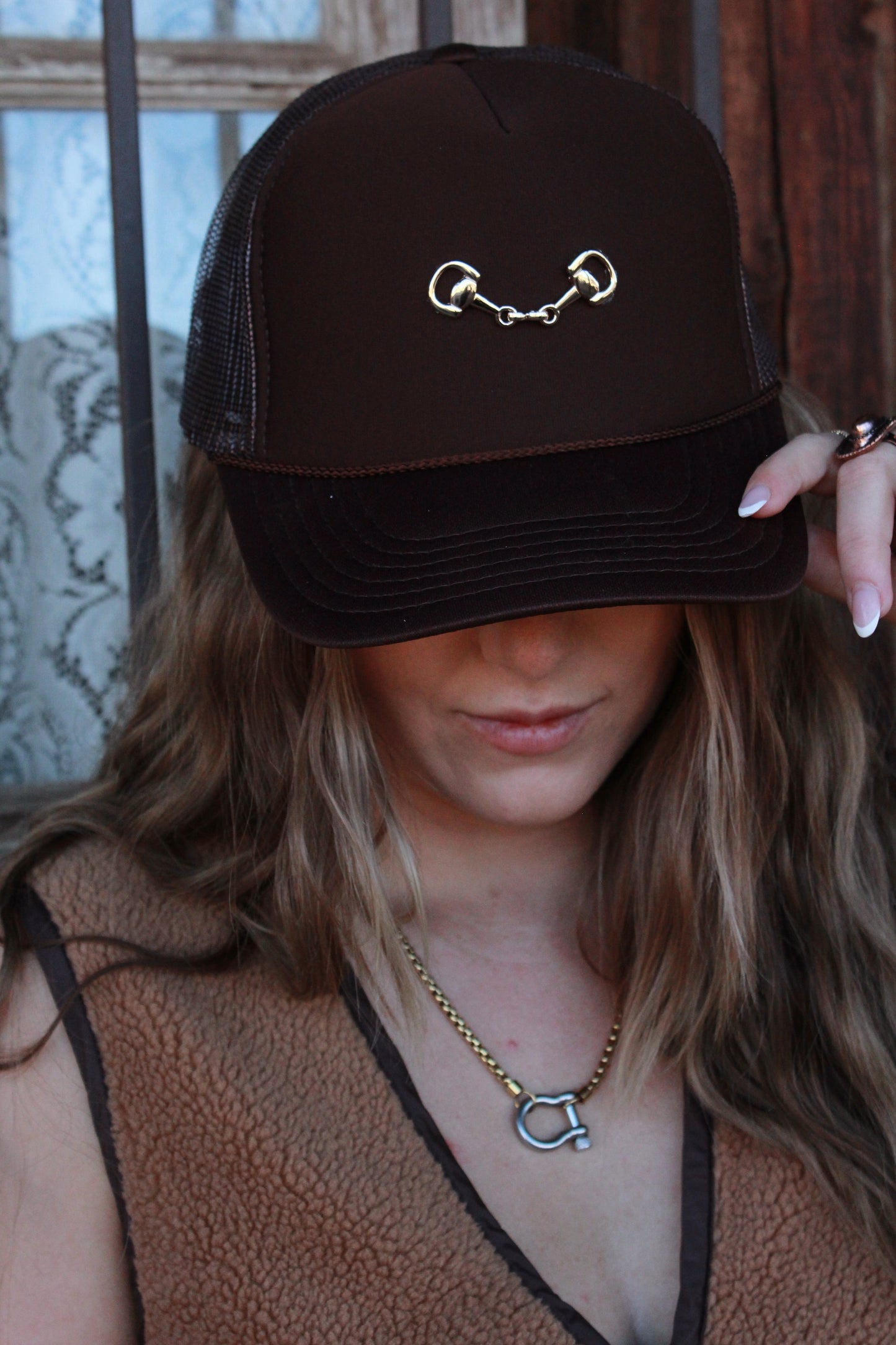 Horse Bit Trucker Hat