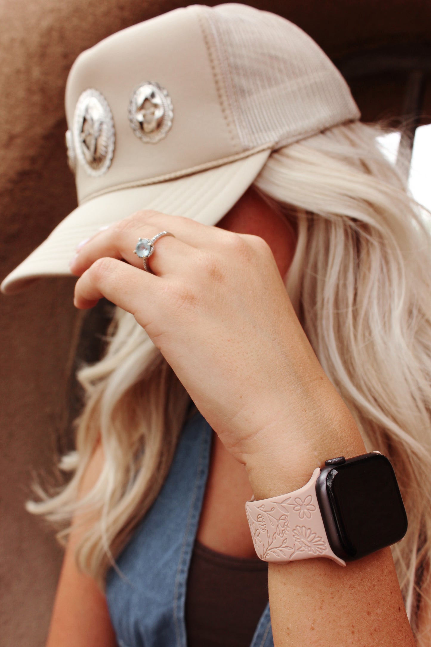 Embossed Apple Watch Band