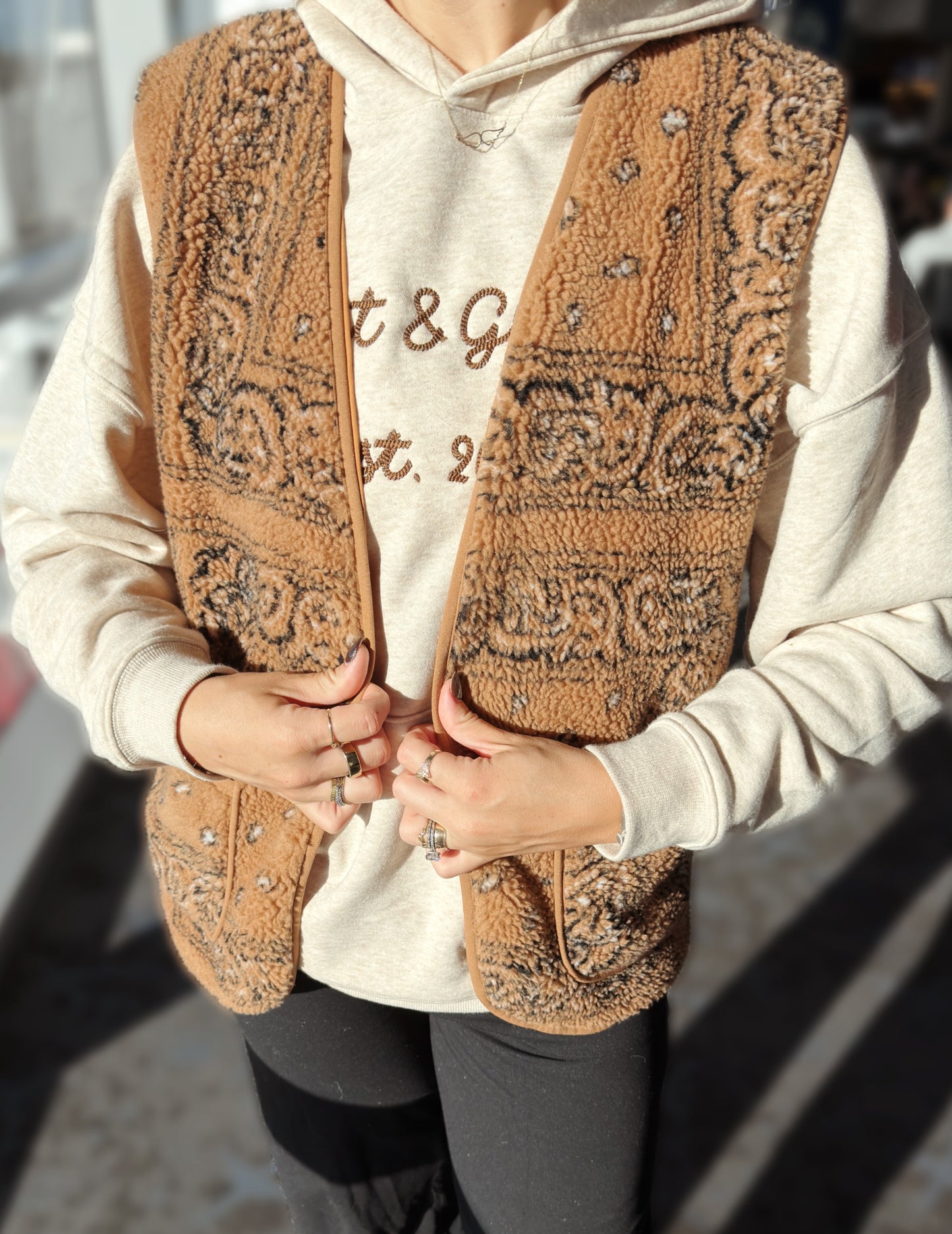 Prairie Paisley Vest