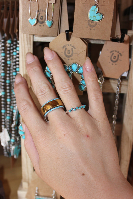 Turquoise Tumble Ring