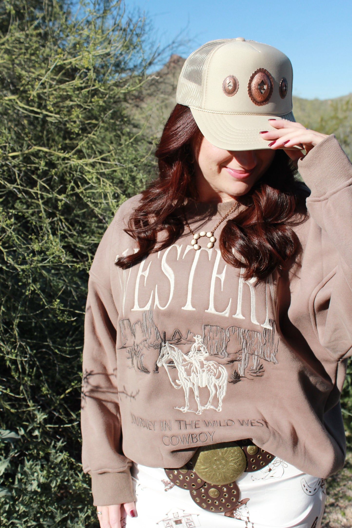 Concho Trio Trucker Hat