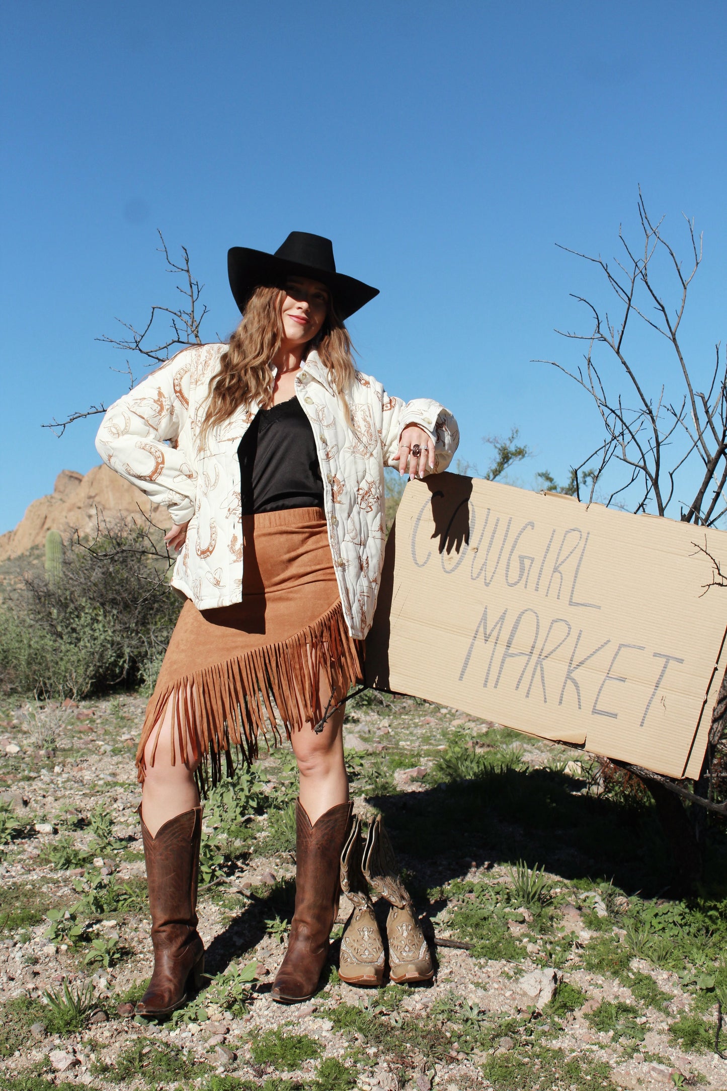 Boots & Bows Quilted Jacket