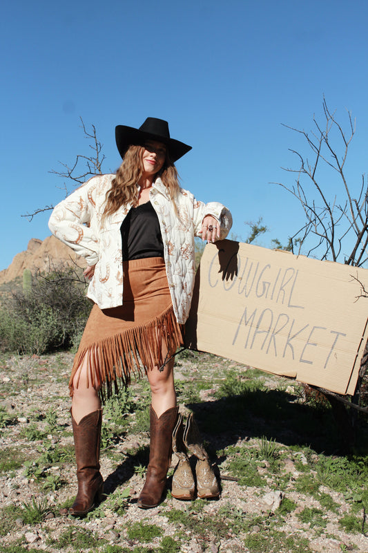 Boots & Bows Quilted Jacket