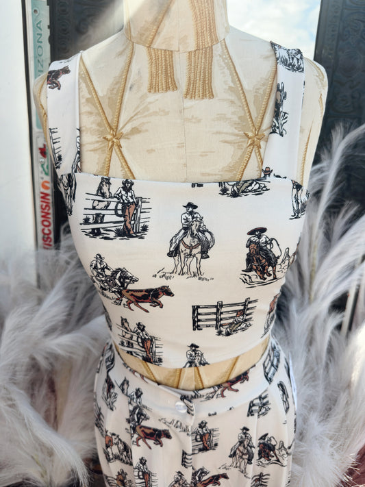 Sage Brush Soul Crop Top