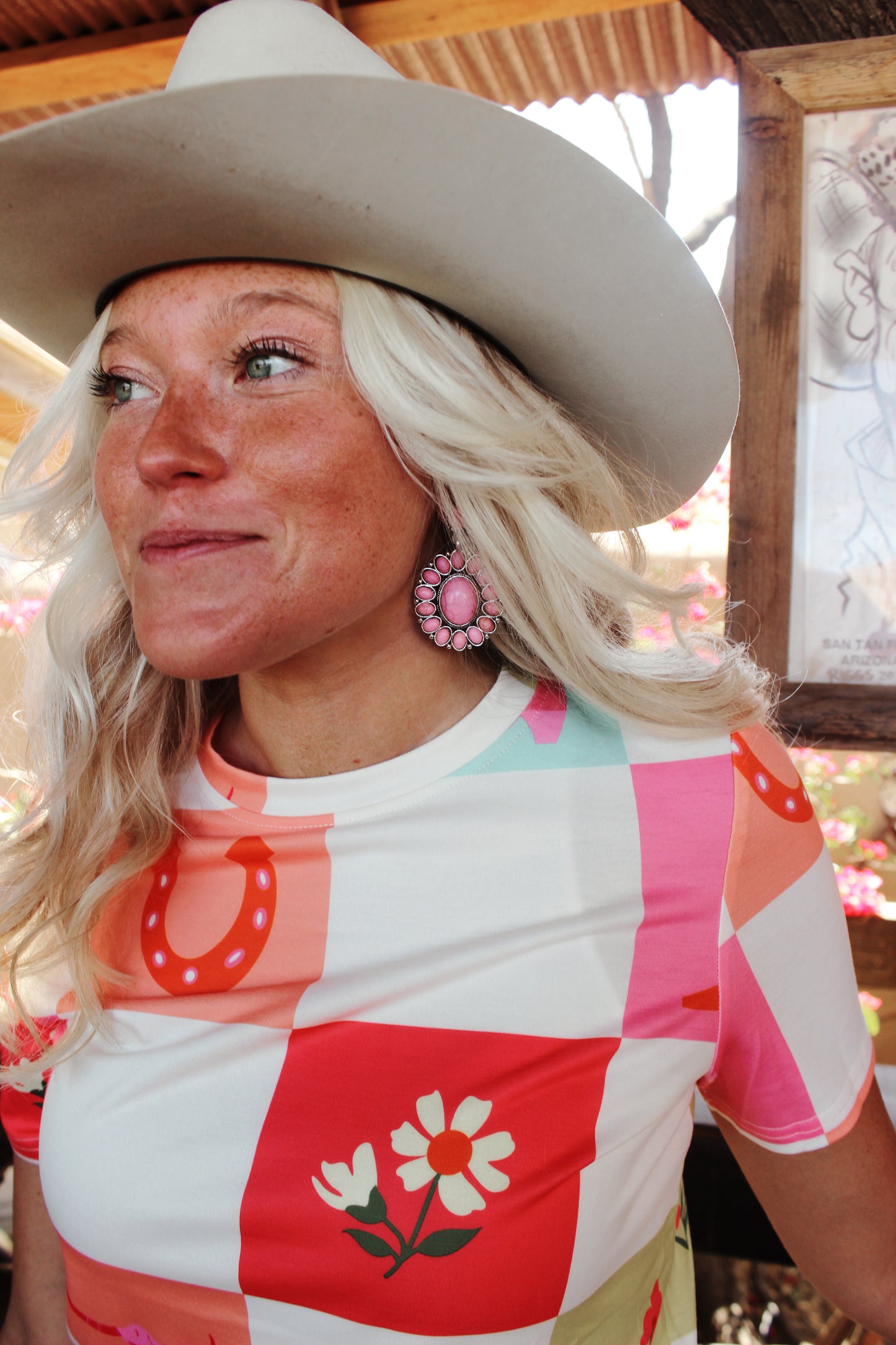 Cluster Pendant Earrings